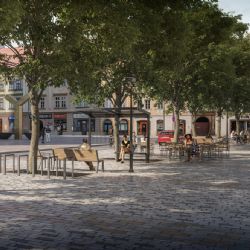 Stromy na náměstí Republiky musí počkat. Výsadbu v Plzni odložila vedra a sucho