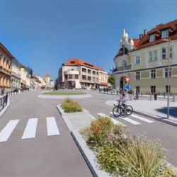 Mělník chystá u soudu nový kruhový objezd, hotový má být v roce 2027