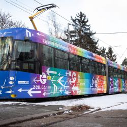 Tramvaj ZČU má přilákat nové studenty