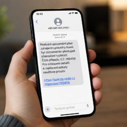 V Plzni a Plzeňsku kolují podvodné SMS o pokutě za rychlost, často z čísel s předvolbou +63