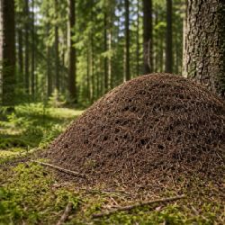 Vyfoťte v lese mraveniště a pomozte vědcům. Projekt mapuje lesní mravence v Evropě