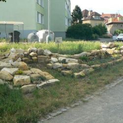 Skalničkovou banku v Komořanech doplnila bylinková