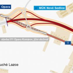 Stát má pravomocné územní rozhodnutí na severní obchvat Nových Sedlic