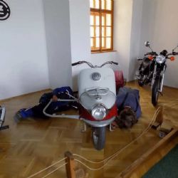 Vzácný motocykl Čechie–Böhmerland 350 z roku 1937 rozšíří sbírky na hradě Kámen